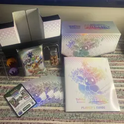 Pokemon Prismatic Evolutions Empty ETB Box With Accessories - No Packs. - Image 1