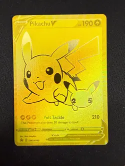 Pikachu V - SWSH145 - SWSH Black Star Promos SWSH Black Star - Pokemon (NM) - Image 1
