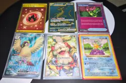 Pokemon card collection, Mint or Near Mint, 85 cards plus QR cards. Rare pulls! - Image 2