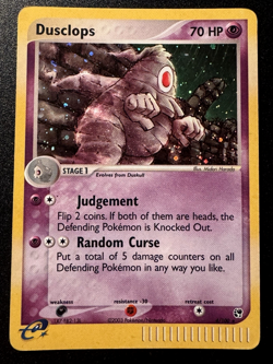 Dusclops 4/100 EX Sandstorm Pokemon Card Holo Foil Rare MP - Image 1
