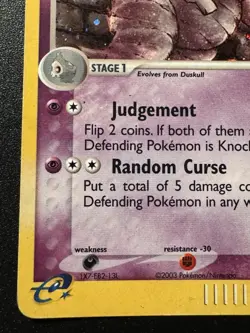 Dusclops 4/100 EX Sandstorm Pokemon Card Holo Foil Rare MP - Image 5