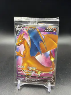 Pokemon Card CHARIZARD V SWSH050 Rare Black Star Promo - SEALED! - Image 1