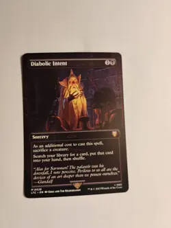 Diabolic Intent (Borderless) Commander Middle Earth - Image 1