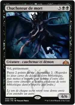 mtg Doom Whisperer FRENCH vf fr chuchoteur de mort magic ravnica 2 available - Image 1