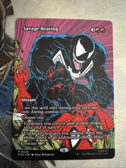 Savage Beating (Borderless) Marvel Universe Eternal-Legal Regular - Image 1