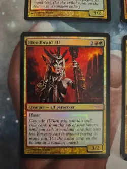 Bloodbraid Elf FNM Promos Foil X4 (Playset) - Image 4
