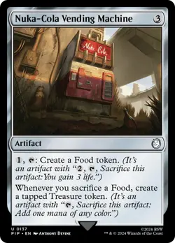 MTG Nuka-Cola Vending Machine [Fallout] Near Mint Magic - Image 1