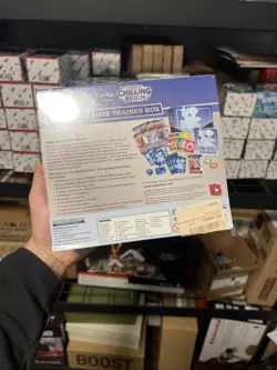 Pokemon TCG Sword & Shield Chilling Reign ETB Elite Trainer Box FACTORY SEALED 820650809712 - Image 3