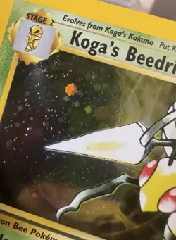 Pokemon TCG Koga's Beedrill 9/132 Gym Challenge Holo Rare Unlimited English 🌀 - Image 3