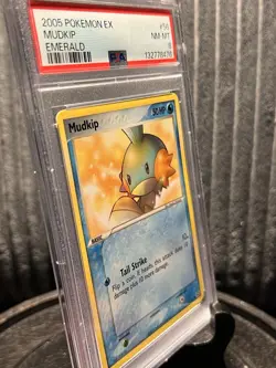 2005 Mudkip #56 | Pokemon Emerald | PSA 8 NM-MT Low Pop. - Image 2