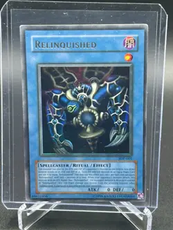Yugioh TCG Relinquished + Thousand-Eyes Restrict Set Secret Limited LP - Image 2