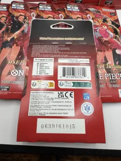 ONE PIECE Heroines EB-03 Lot x10 Sleeved Booster pack English - Image 2