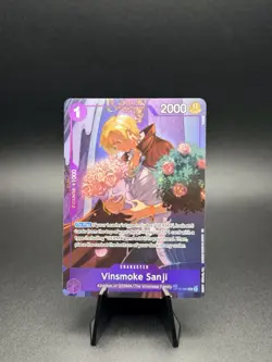 Vinsmoke Sanji OP10-063 TR TREASURE RARE One Piece Legacy Of The Master Bandai - Image 1