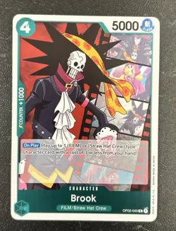 ONE PIECE TCG - English - Crew Collection SET from OP02 - FILM RED - Anime Card - Image 4