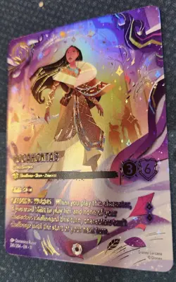 Disney Lorcana - Pocahontas - Peacekeeper - Winterspell - ICONIC - 241/204 - Image 3