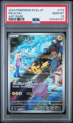 PSA 10 Pikachu 173/165 Art Rare Sv2a 151 Pokemon Japanese Card - Image 1