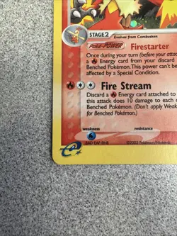 Pokemon TCG Blaziken Holo Rare Card Ruby and Sapphire 2003, 3/109 - Image 5
