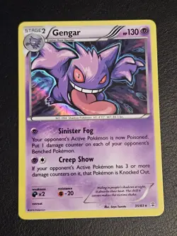 Gengar 35/83 Holo XY Generations 2016 Pokemon Card LP-NM - Image 3