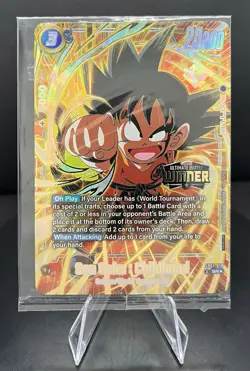 Dragon Ball Super Card - Son Goku : Childhood - SB01-018 - Fusion World - Image 1