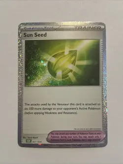 Sun Seed 027/034 Trading Card Game Classic Holo - Image 1