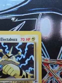Pokemon TCG 2000 Lt. Surge's Electabuzz - 6/132 Holo Rare Card - Gym Heroes - Image 4