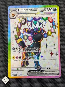 Umbreon ex SVP 176 - Scarlet & Violet Full Art Promo Pokemon TCG NM - Image 1