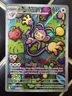 Ambipom - Illustration Rare ME02: Phantasmal Flames 107/094 NM - Image 1