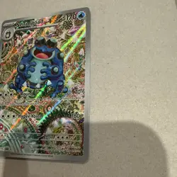 Pokemon TCG Seismitoad Sv: Black Bolt Holo Illustration Rare 105/086 NM - Image 4