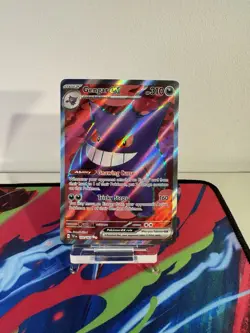 Pokemon TCG Gengar ex Full Art Scarlet & Violet - Temporal Forces 193/162 NM - Image 1