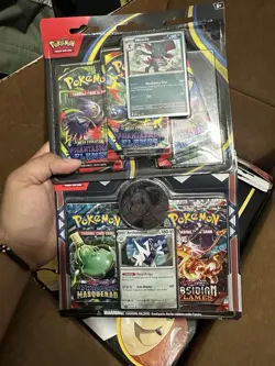 Pokemon TCG Lot! Boxes & Tins including Charzard, prismatic eco, Kleavor, n more - Image 2