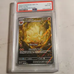 2023 Pokemon OBF En Ninetales Illustration Rare #199 PSA 8 NM-MT - Image 1