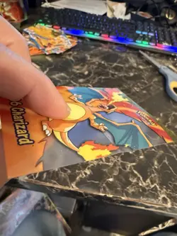 Topps Pokemon 2000 Charizard #06 PC3 TV Animation Edition Fire Bend In Middle - Image 4