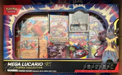 Pokemon MEGA LUCARIO EX FIGURE COLLECTION NEW SEALED CASE OF 6 - Image 1
