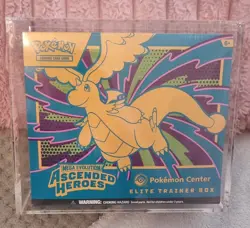 Pokemon TCG Ascended Heroes Pokemon Center ETB + Acrylic case - Image 1