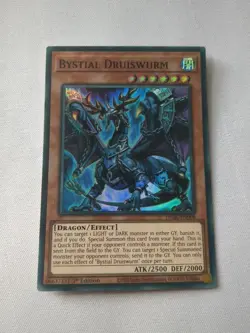 Bystial Druisworm DABL-EN008 Super Rare 1st Edition VLP Yugioh - Image 1