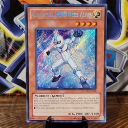 Yu-Gi-Oh! Elemental HERO Neos Alius LCGX-EN028 Secret Rare Near Mint UNLIMITED - Image 1
