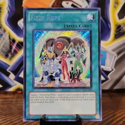 Yu-Gi-Oh! Fifth Hope LCGX-EN098 UNLIMITED Secret Rare Near Mint NM - Image 1