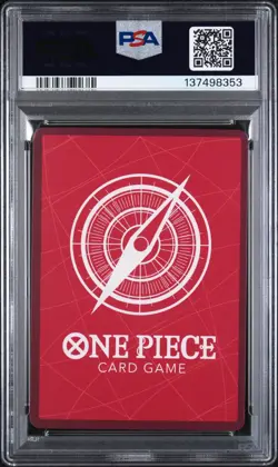 2025 ONE PIECE PROMOS BVB X ONE PIECE MATCH DAY 2025 #003 MONKEY D. LUFFY PSA 10 - Image 2
