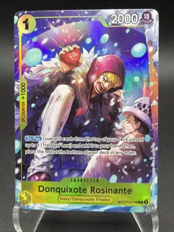 One Piece CCG Donquixote Rosinante TR Legacy of The Master OP12-108 Alt Art - Image 1