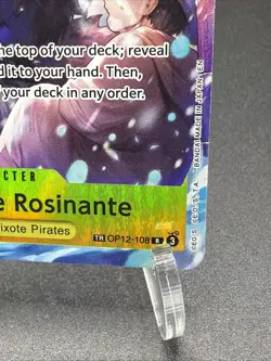 One Piece CCG Donquixote Rosinante TR Legacy of The Master OP12-108 Alt Art - Image 4