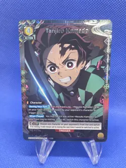 Union Arena Demon Slayer Vol. 2 Tanjiro Kamado UEX05BT/KMY-3-002 SR* NM - Image 1