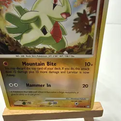 Larvitar 87/123 (Mysterious Treasures) - Common -2007- Pokemon Card Reverse Foil - Image 5