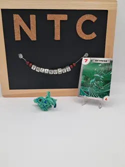 Bakugan Battle Brawlers Reverse Aquos Skyress 510g B1 Classic Rare W/ Card - Image 1