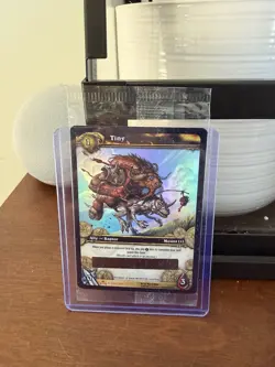 World of Warcraft WOW TCG Tiny Loot Card Unscratched SEALED - Image 1