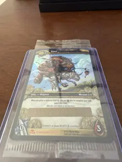 World of Warcraft WOW TCG Tiny Loot Card Unscratched SEALED - Image 3
