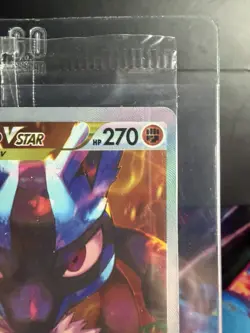 HOLOGRAPHIC FULL ART Lucario VSTAR SWSH291 SWSH Sword Shield Promo Card SEALED - Image 3
