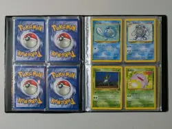 1999 Pokemon 4 Pocket Trading Card Game Collector's Album/Binder With Cards 742818083201 - Image 4