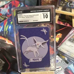 CGC 10 Espeon Point Salad Eevee Edition Korean Pokemon Card - Image 1