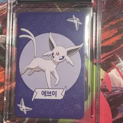 CGC 10 Espeon Point Salad Eevee Edition Korean Pokemon Card - Image 3