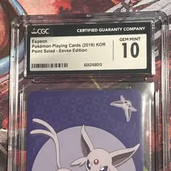 CGC 10 Espeon Point Salad Eevee Edition Korean Pokemon Card - Image 4